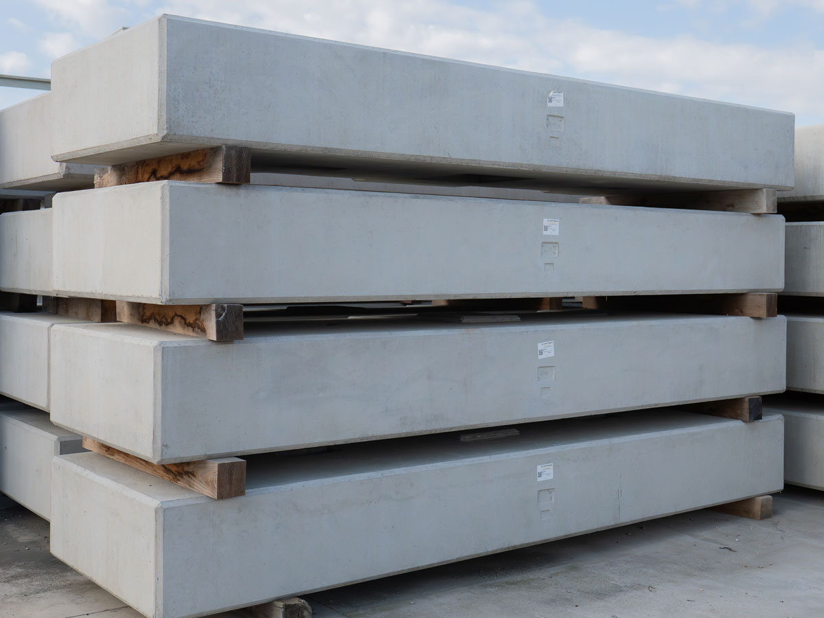 Ballastplatten mit Transportbügeln